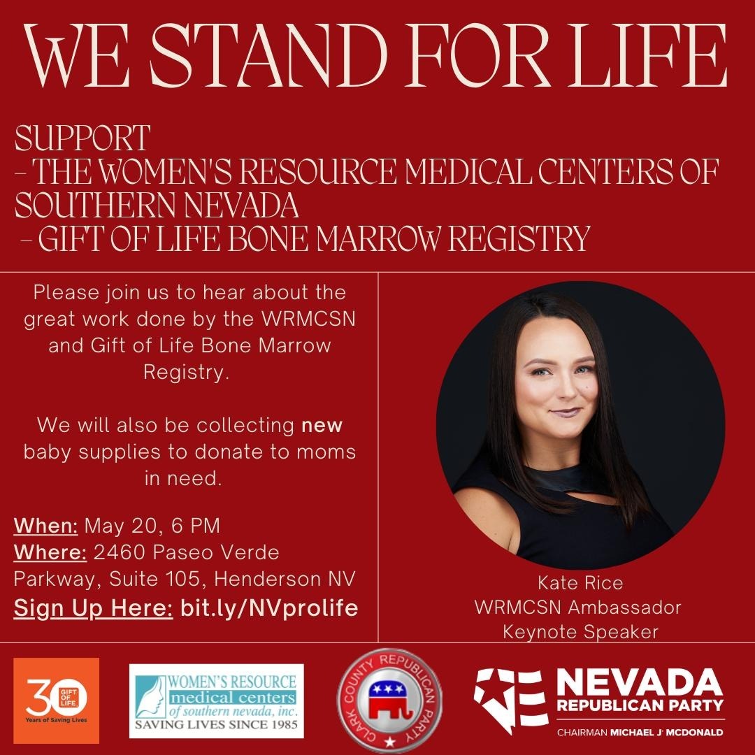 Pro Life Team Meeting Nevada Republican Party