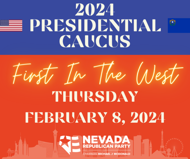2024 Presidential Caucus Nevada Republican Party